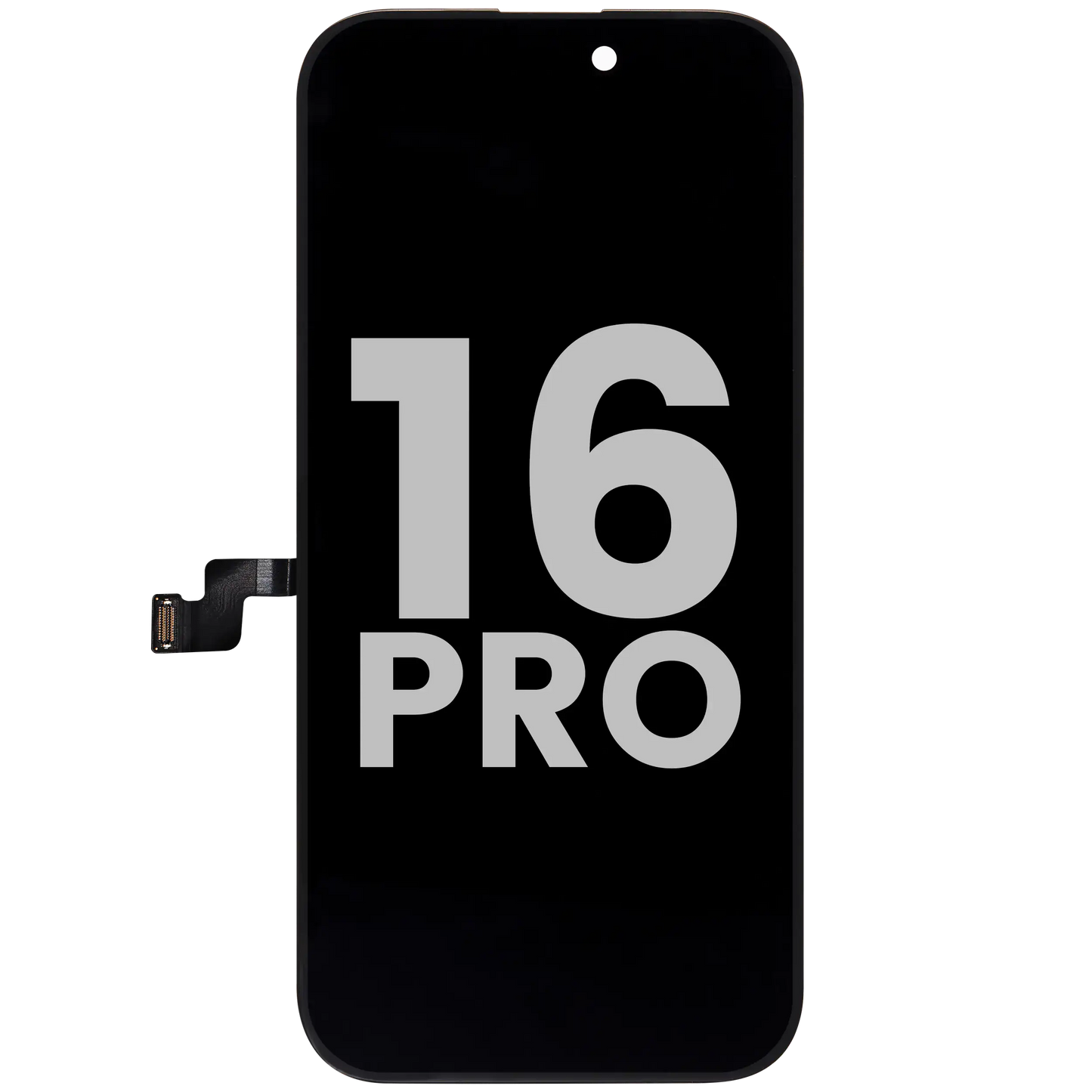 OLED Assembly Compatible For iPhone 16 Pro with Light Sensor Flex Cable (Used OEM Pull: Grade A)