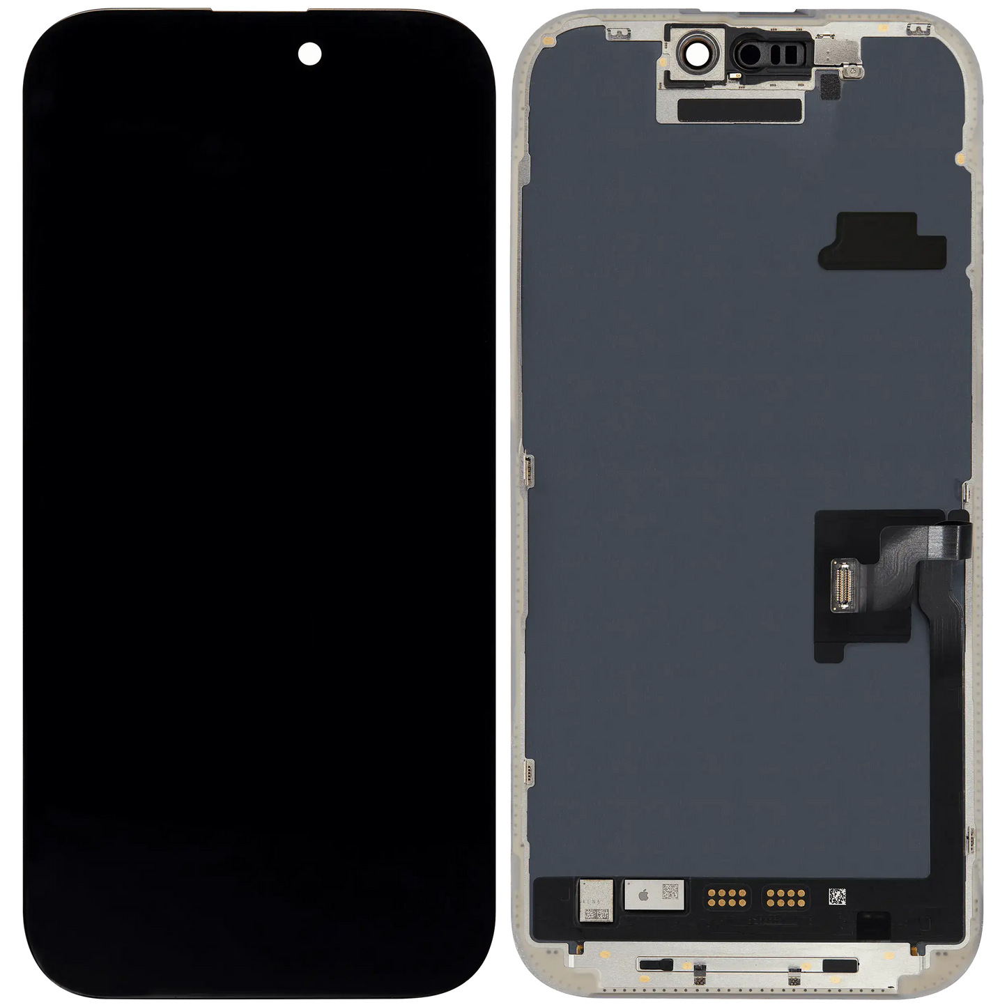OLED Assembly Compatible For iPhone 16 Pro with Light Sensor Flex Cable (Used OEM Pull: Grade A)