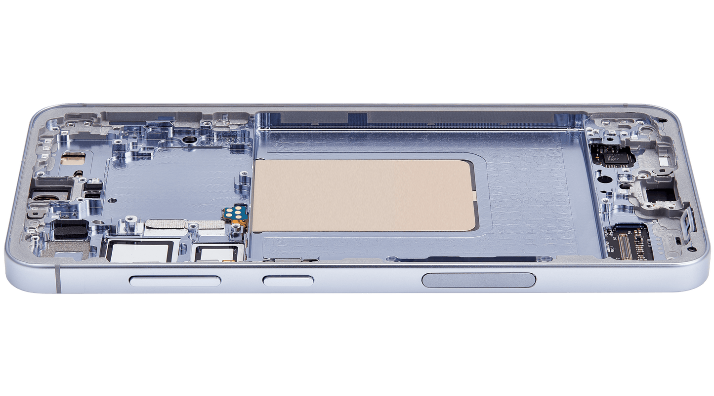 OLED Assembly With Frame Compatible For Samsung Galaxy S24 Plus 5G (US & International Version) (Aftermarket Plus) (Sapphire Blue)
