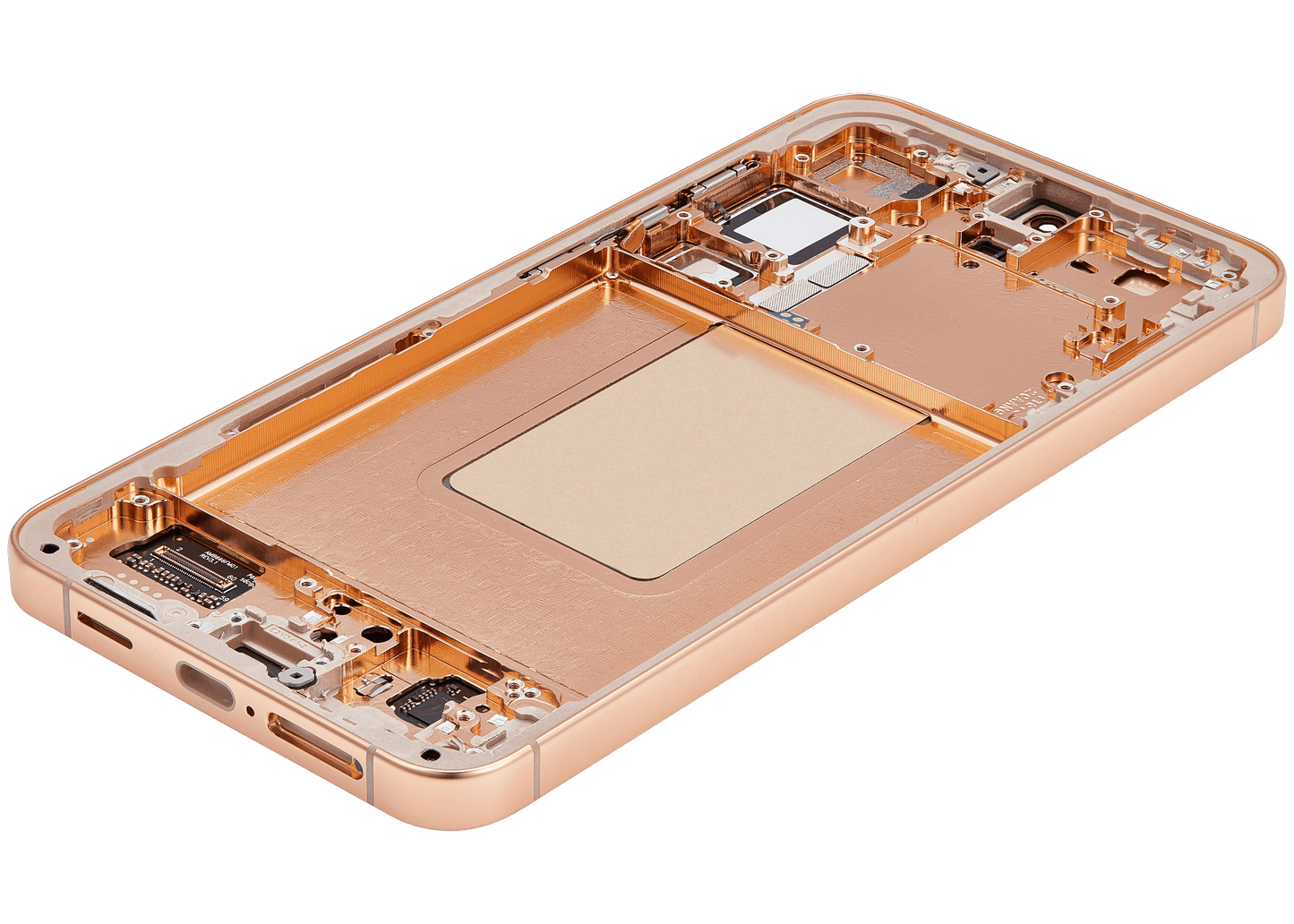 OLED Assembly With Frame Compatible For Samsung Galaxy S24 Plus 5G (US & International Version) (Aftermarket Plus) (Sandstone Orange)