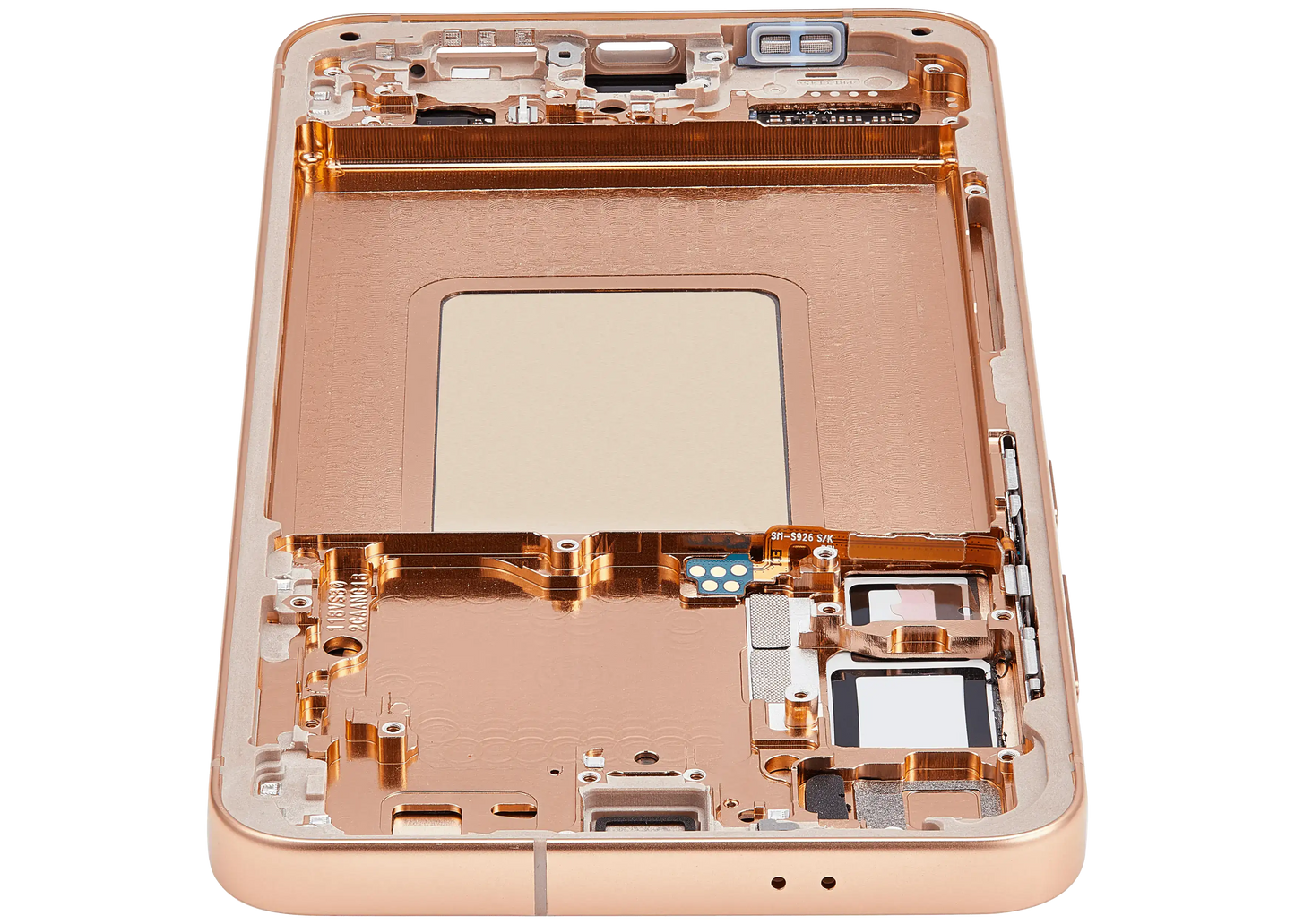 OLED Assembly With Frame Compatible For Samsung Galaxy S24 Plus 5G (US & International Version) (Aftermarket Plus) (Sandstone Orange)