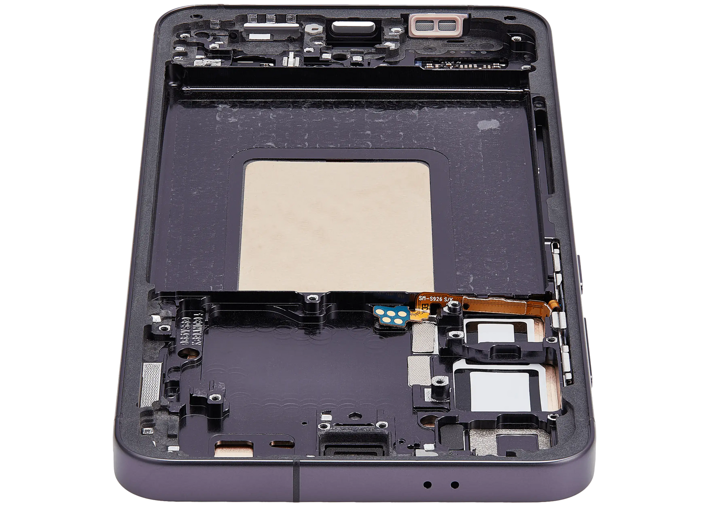 OLED Assembly With Frame Compatible For Samsung Galaxy S24 Plus 5G (US & International Version) (Aftermarket Plus) (Onyx Black)