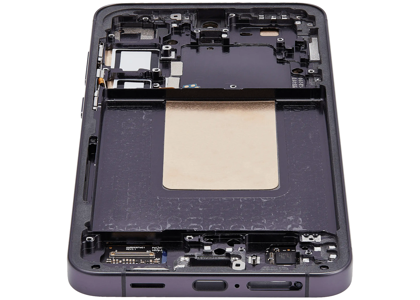 OLED Assembly With Frame Compatible For Samsung Galaxy S24 Plus 5G (US & International Version) (Aftermarket Plus) (Onyx Black)