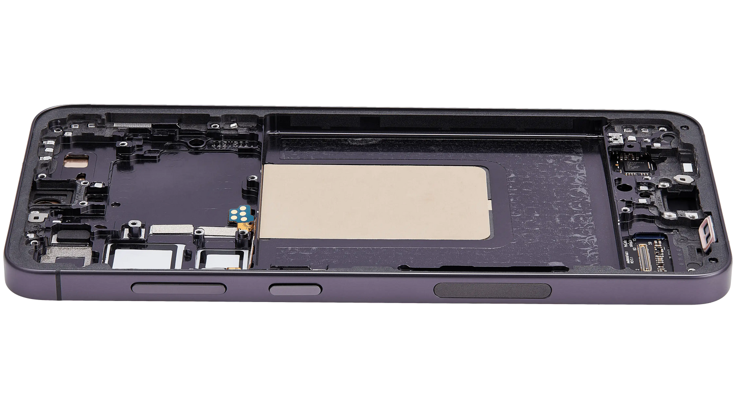 OLED Assembly With Frame Compatible For Samsung Galaxy S24 Plus 5G (US & International Version) (Aftermarket Plus) (Onyx Black)