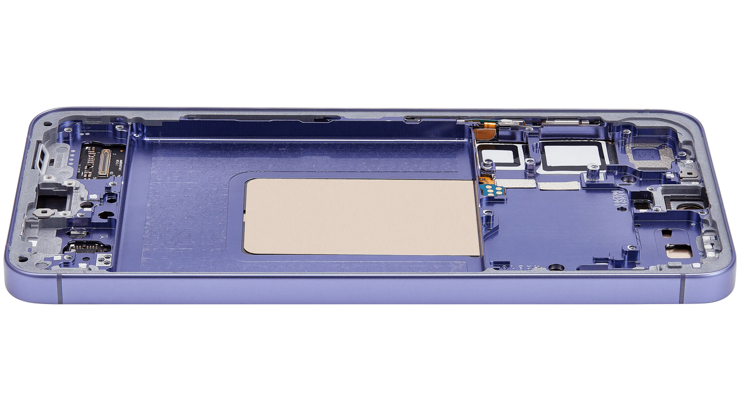 OLED Assembly With Frame Compatible For Samsung Galaxy S24 Plus 5G (US & International Version) (Aftermarket Plus) (Cobalt Violet)
