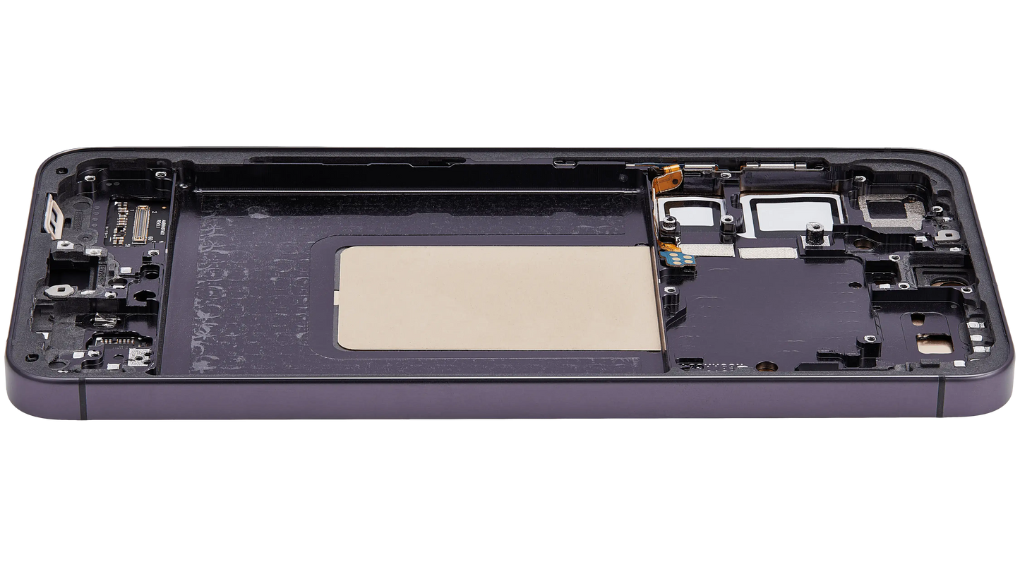 OLED Assembly With Frame For Samsung Galaxy S24 Plus 5G (US & International Version) (Service Pack) (Onyx Black)