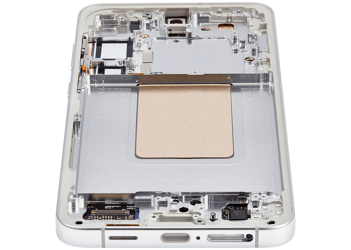 OLED Assembly With Frame For Samsung Galaxy S24 Plus 5G (US & International Version) (Service Pack) (Marble Grey)