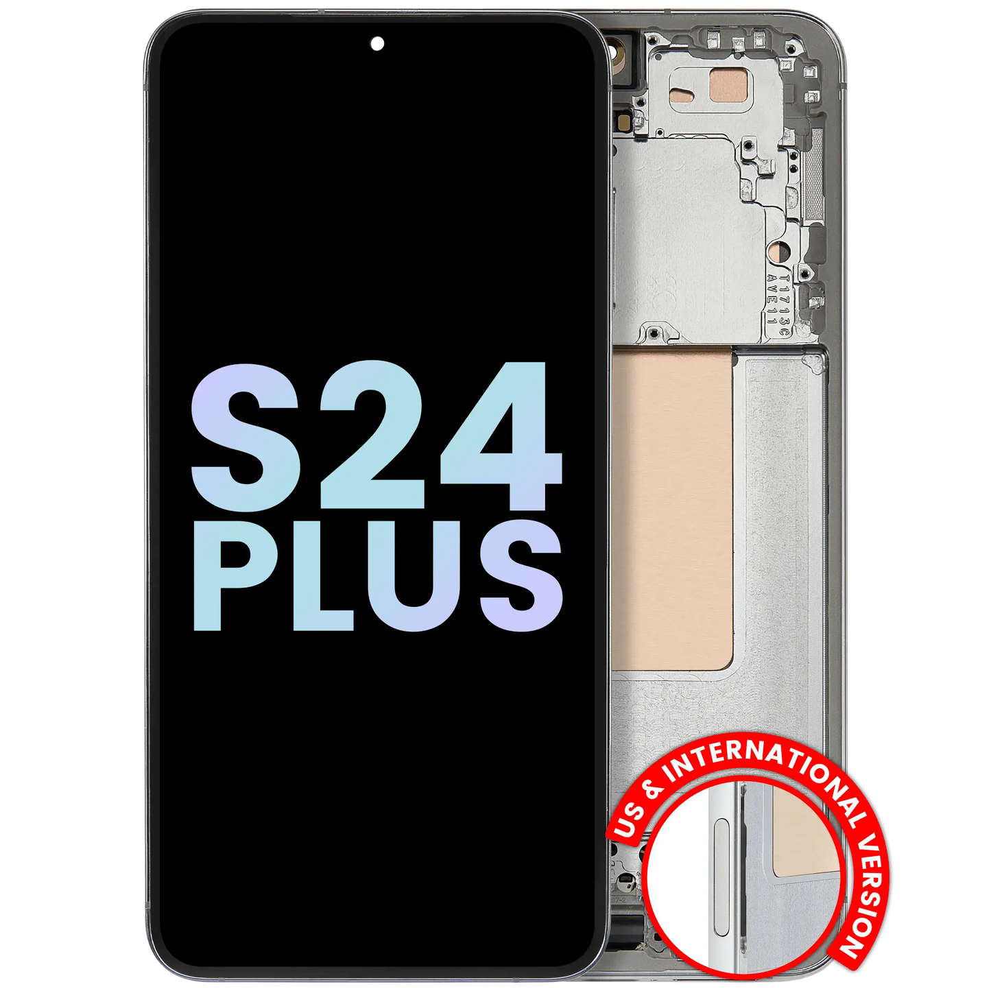 OLED Assembly With Frame For Samsung Galaxy S24 Plus 5G (US & International Version) (Service Pack) (Jade Green)