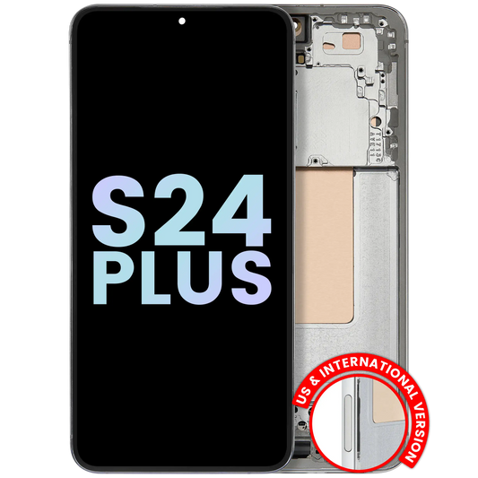 OLED Assembly With Frame For Samsung Galaxy S24 Plus 5G (US & International Version) (Service Pack) (Jade Green)