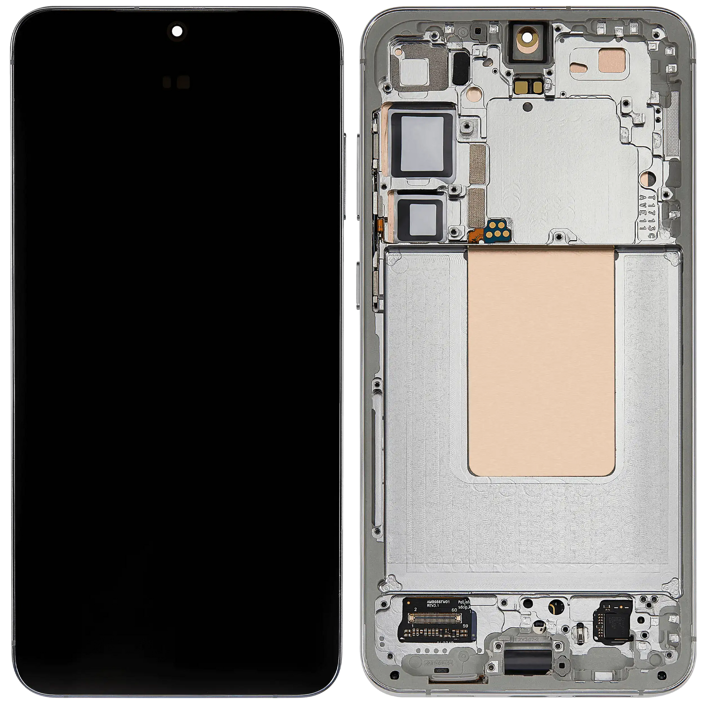 OLED Assembly With Frame For Samsung Galaxy S24 Plus 5G (US & International Version) (Service Pack) (Jade Green)