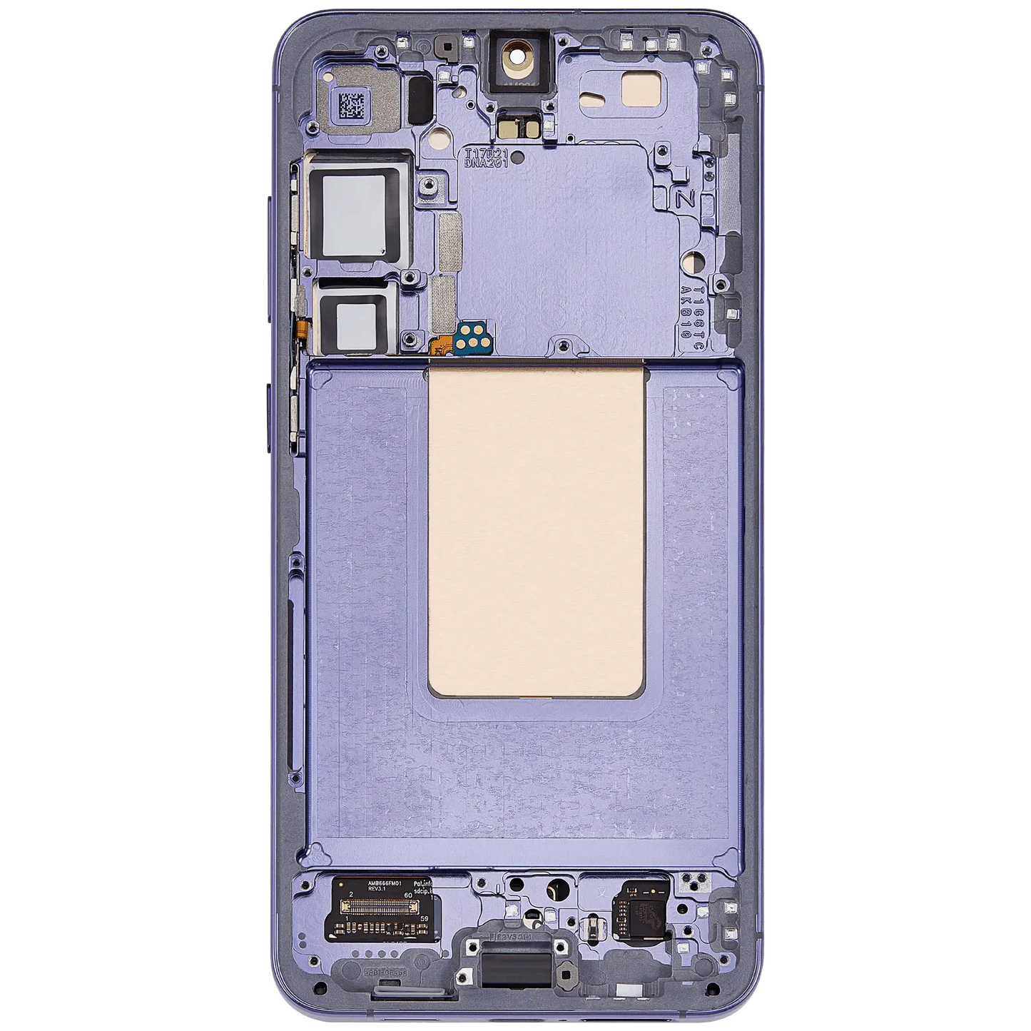 OLED Assembly With Frame For Samsung Galaxy S24 Plus 5G (US & International Version) (Service Pack) (Cobalt Violet)