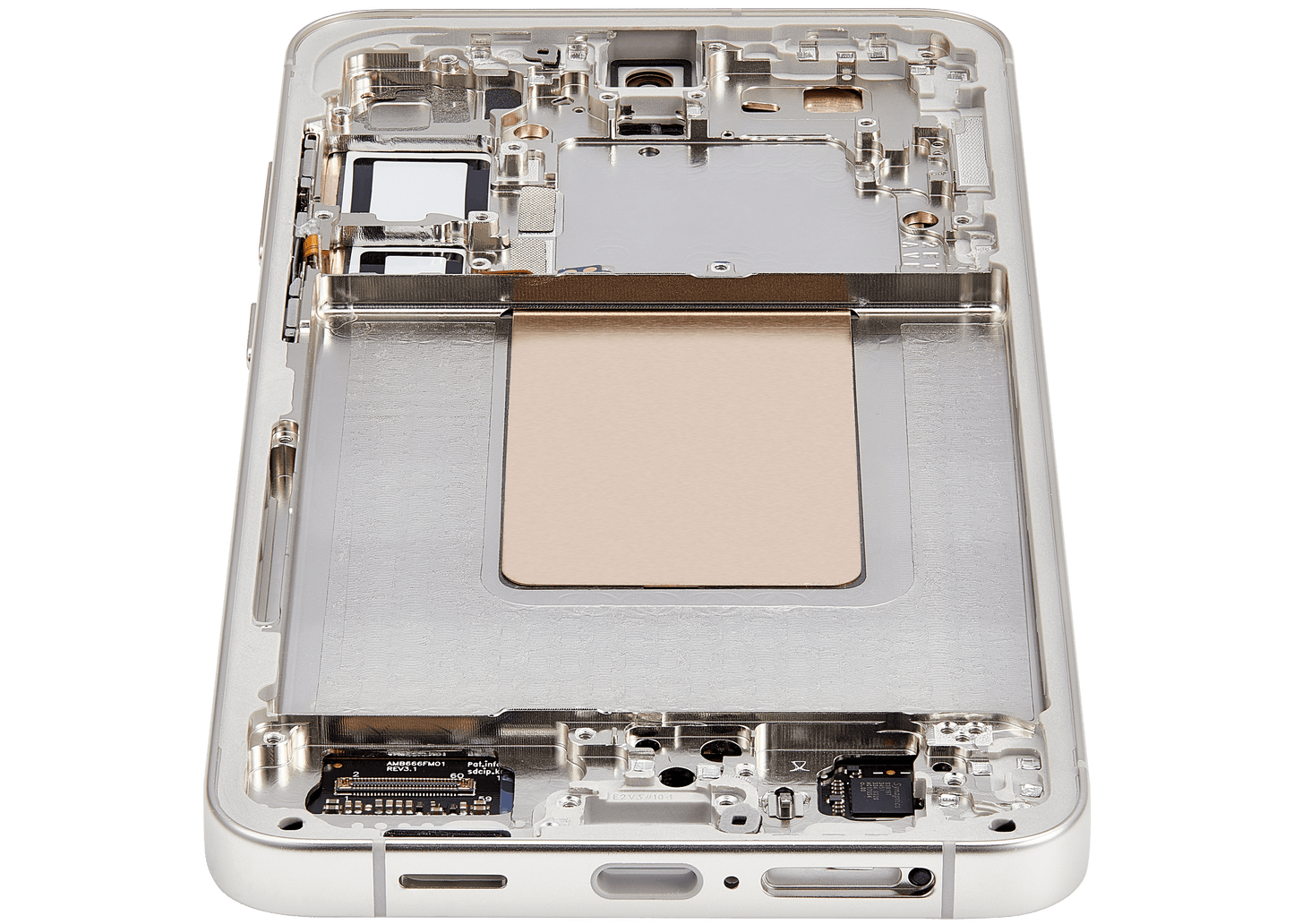OLED Assembly With Frame For Samsung Galaxy S24 Plus 5G (US & International Version) (Service Pack) (Amber Yellow)
