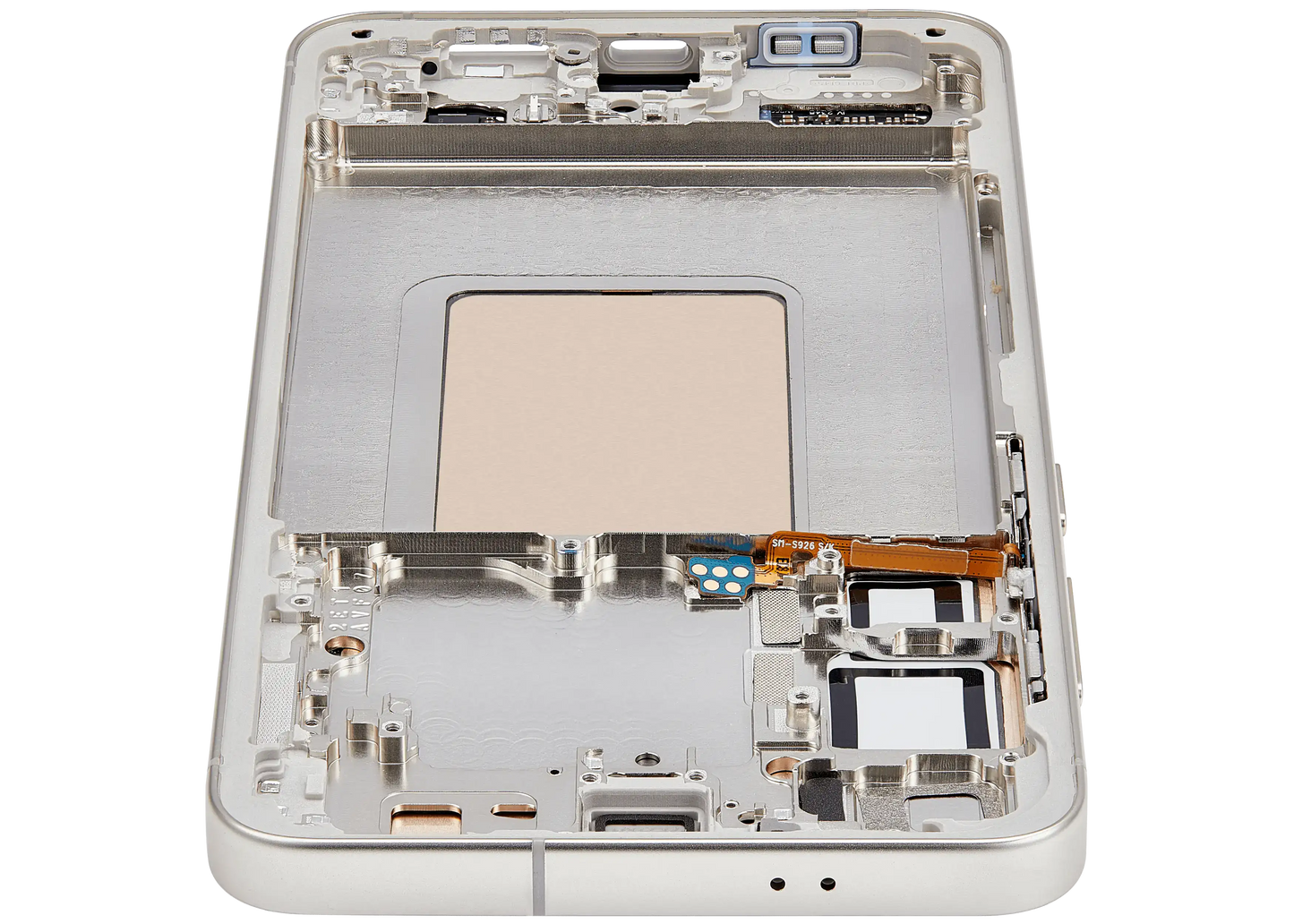 OLED Assembly With Frame For Samsung Galaxy S24 Plus 5G (US & International Version) (Service Pack) (Amber Yellow)