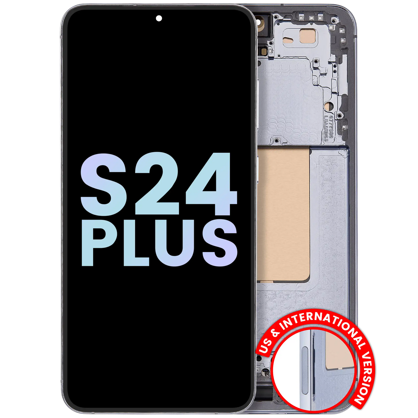 OLED Assembly With Frame For Samsung Galaxy S24 Plus 5G (US & International Version) (Service Pack) (Sapphire Blue)