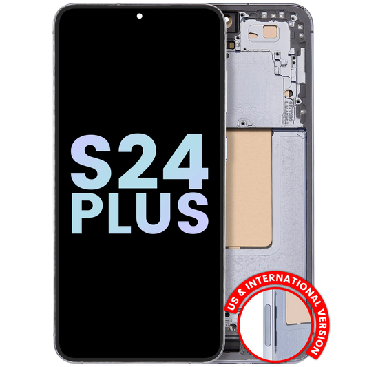 OLED Assembly With Frame For Samsung Galaxy S24 Plus 5G (US & International Version) (Service Pack) (Sapphire Blue)