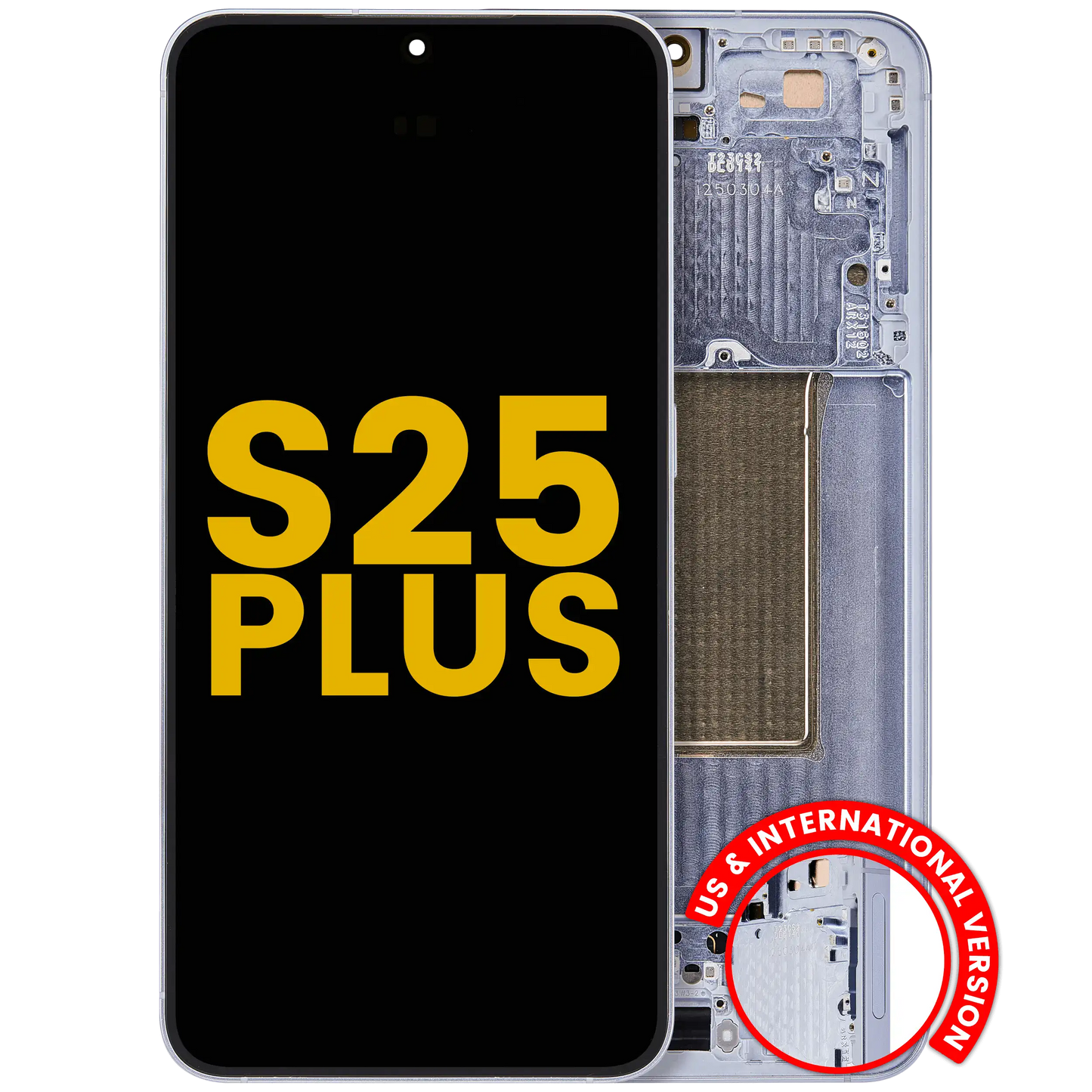 OLED Assembly With Frame For Samsung Galaxy S25 Plus 5G (US & International Version) (Refurbished) (Icy Blue)