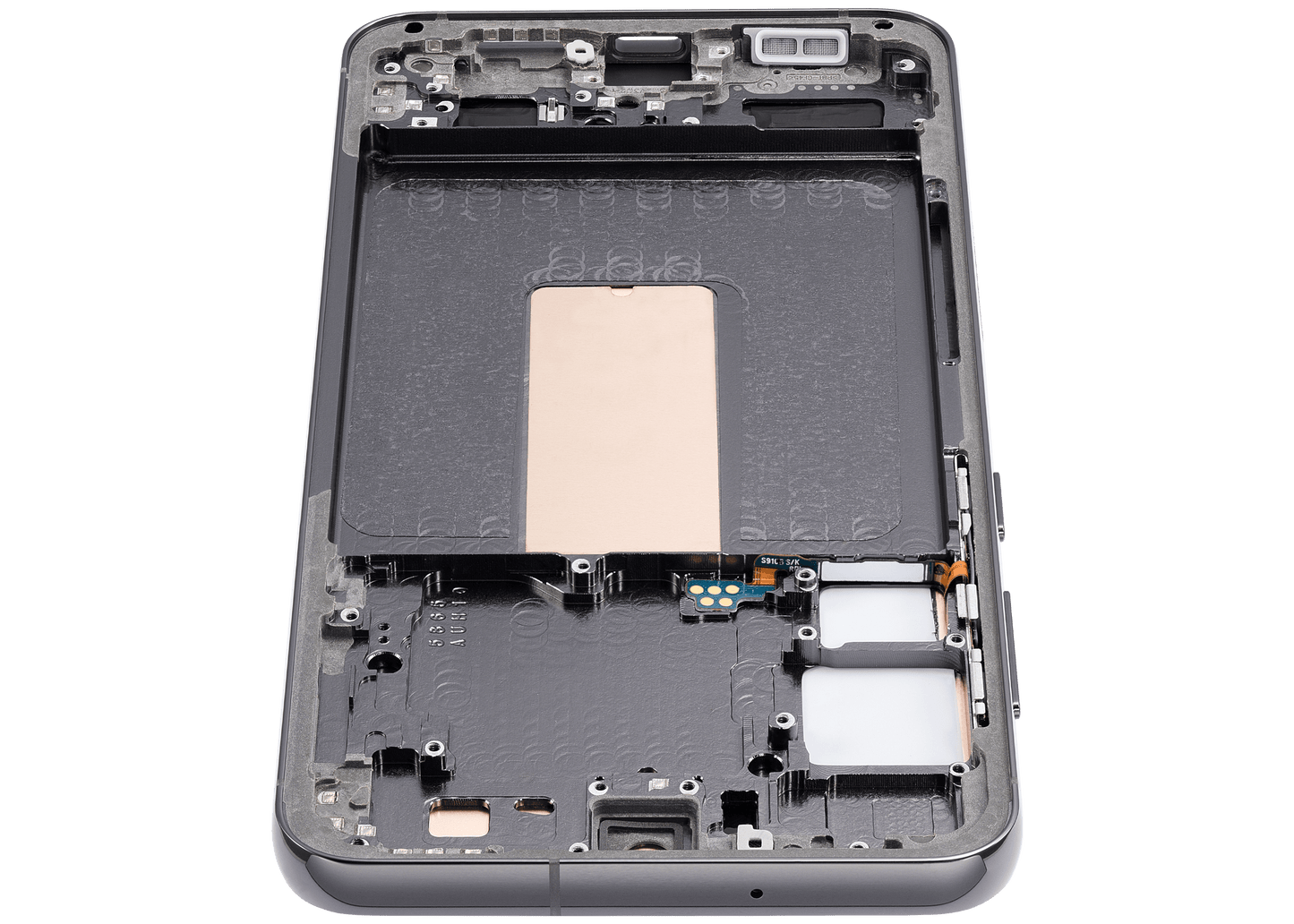 OLED Assembly With Frame For Samsung Galaxy S23 Plus (US & International) (Aftermarket Plus) (120Hz) (Green)