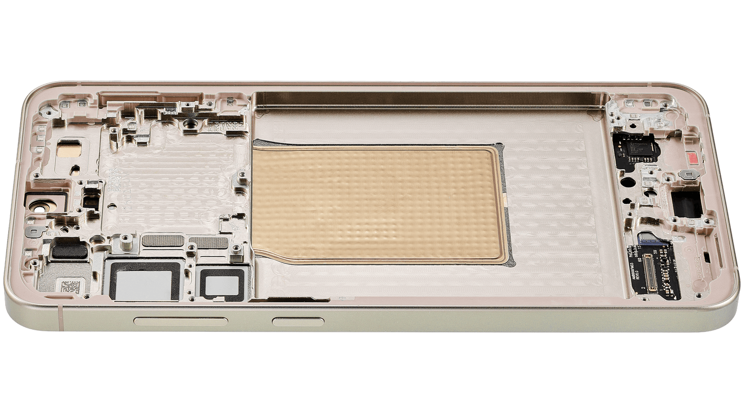 OLED Assembly With Frame For Samsung Galaxy S25 Plus 5G (US & International Version) (Service Pack) (Pink Gold)