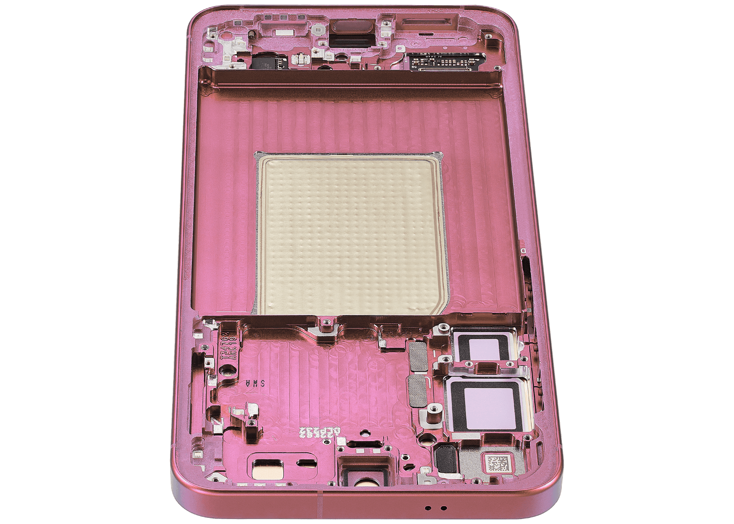 OLED Assembly With Frame For Samsung Galaxy S25 Plus 5G (US & International Version) (Service Pack) (Coral Red)