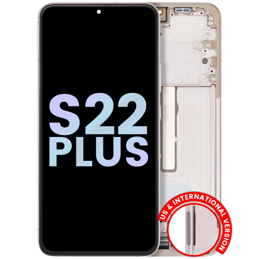 OLED Assembly With Frame For Samsung Galaxy S22 Plus 5G (Service Pack) (Violet)