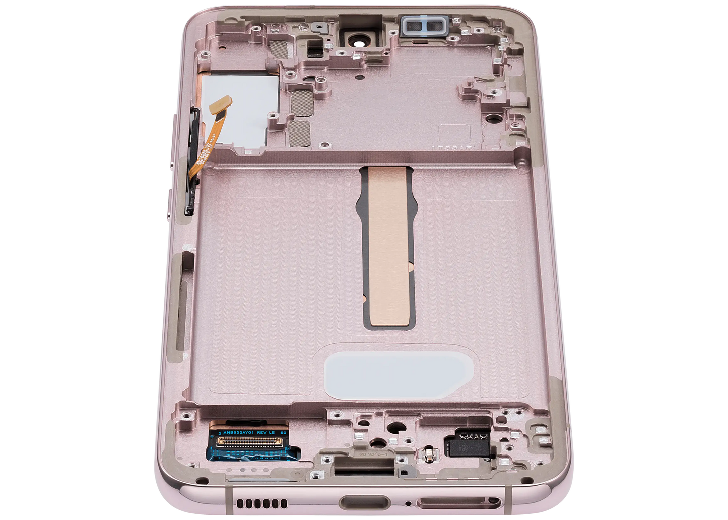 OLED Assembly With Frame For Samsung Galaxy S22 Plus 5G (Service Pack) (Pink Gold)