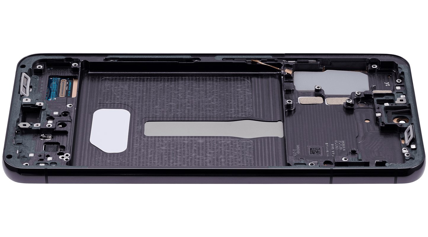 OLED Assembly With Frame For Samsung Galaxy S22 Plus 5G (Used OEM Pull: Grade B/C) (Phantom Black)
