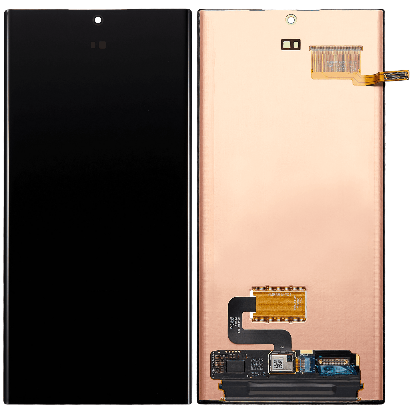 OLED Assembly Without Frame For Samsung Galaxy S22 Ultra 5G (Service Pack) (All Colors)