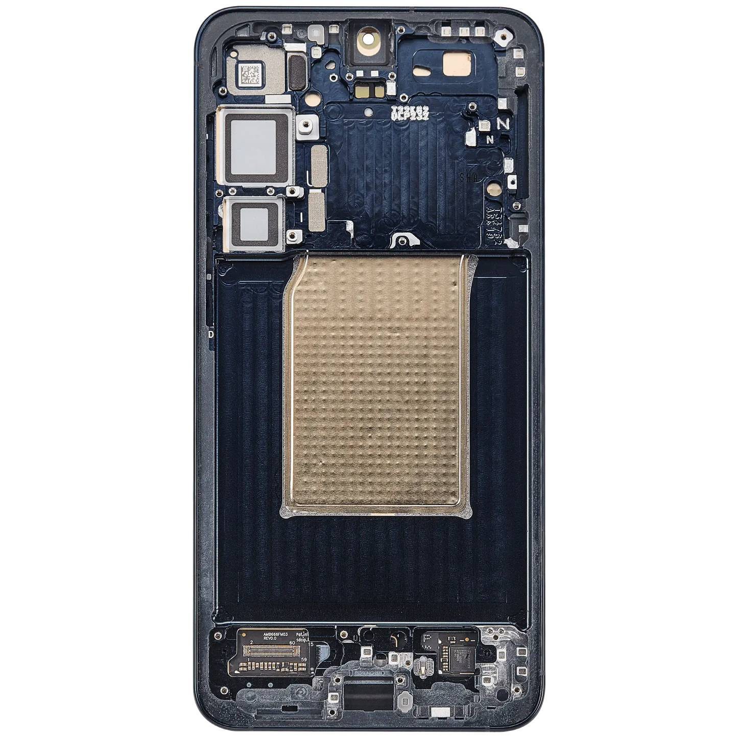 OLED Assembly With Frame For Samsung Galaxy S25 Plus 5G (US & International Version) (Aftermarket Plus) (Blue Black)