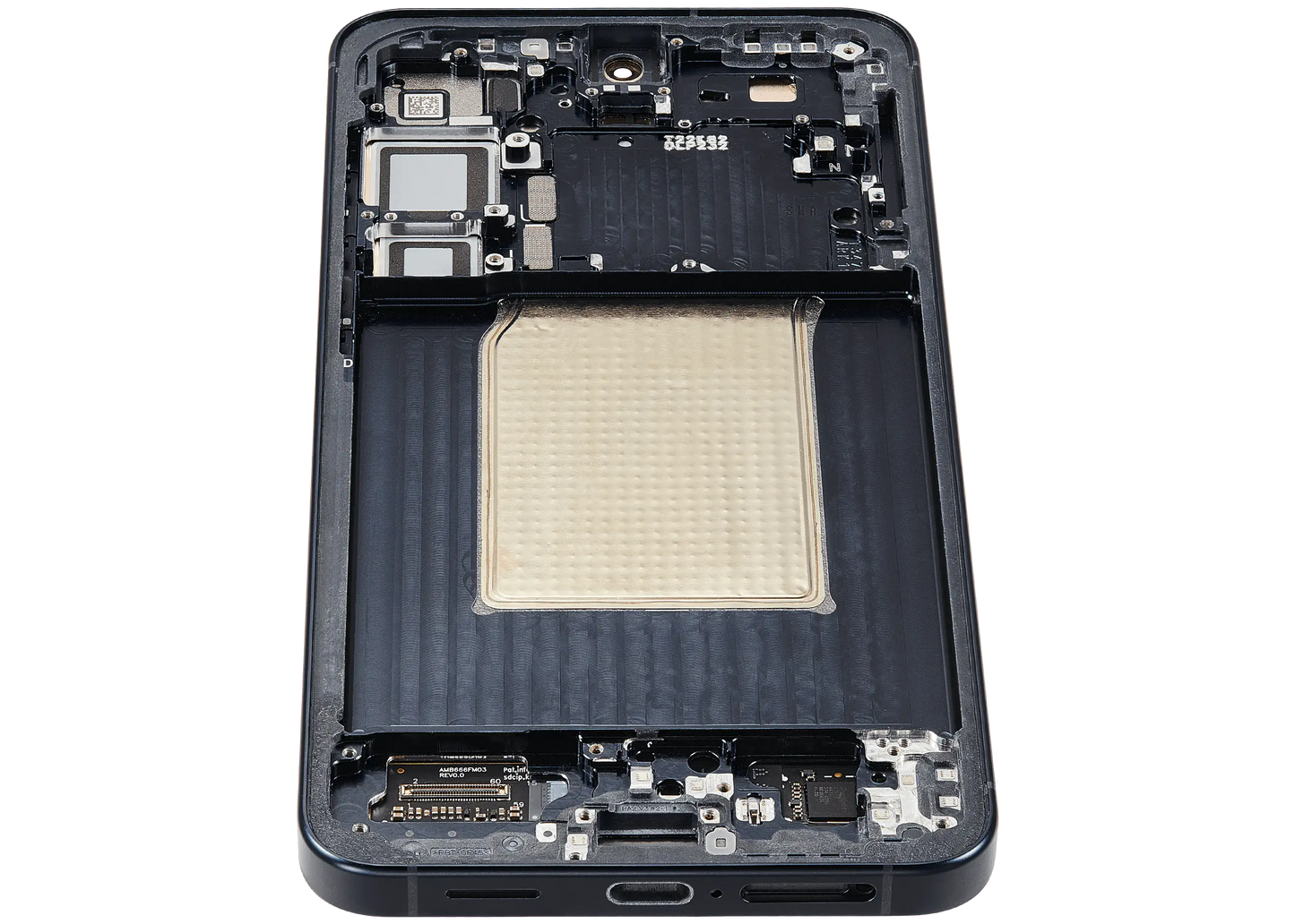 OLED Assembly With Frame For Samsung Galaxy S25 Plus 5G (US & International Version) (Aftermarket Plus) (Blue Black)