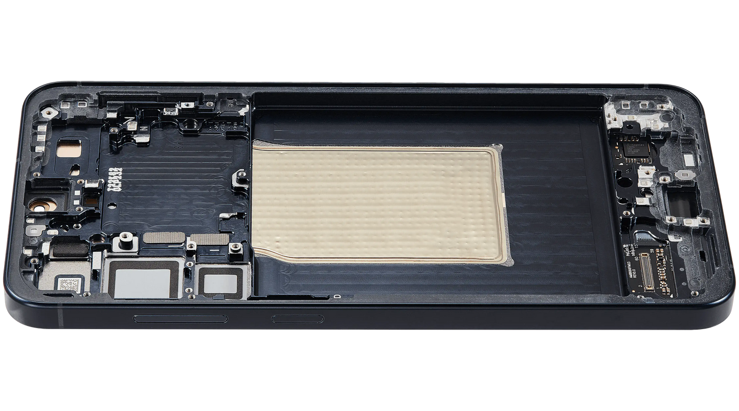 OLED Assembly With Frame For Samsung Galaxy S25 Plus 5G (US & International Version) (Aftermarket Plus) (Blue Black)