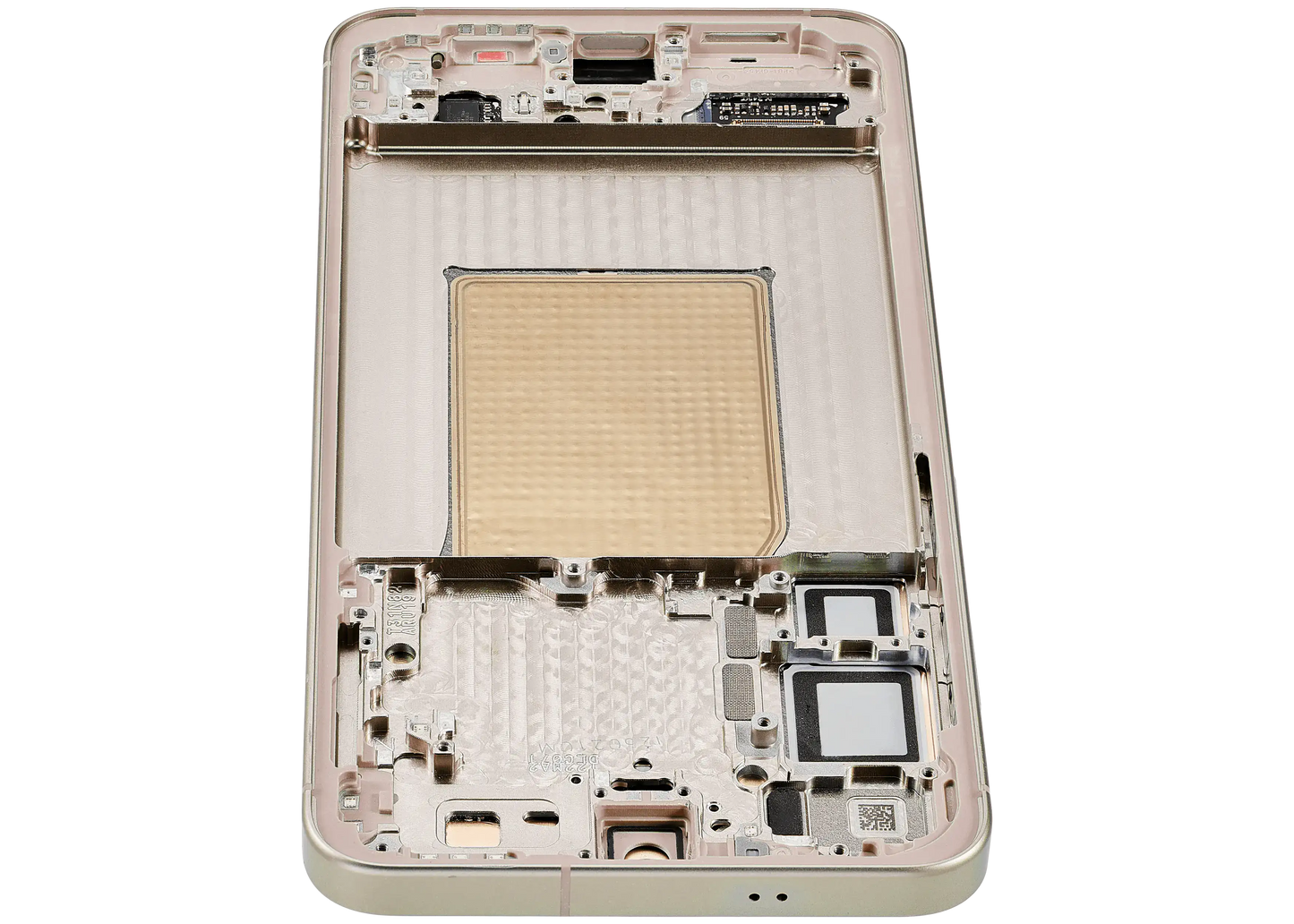 OLED Assembly With Frame For Samsung Galaxy S25 Plus 5G (US & International Version) (Aftermarket Plus) (Pink Gold)