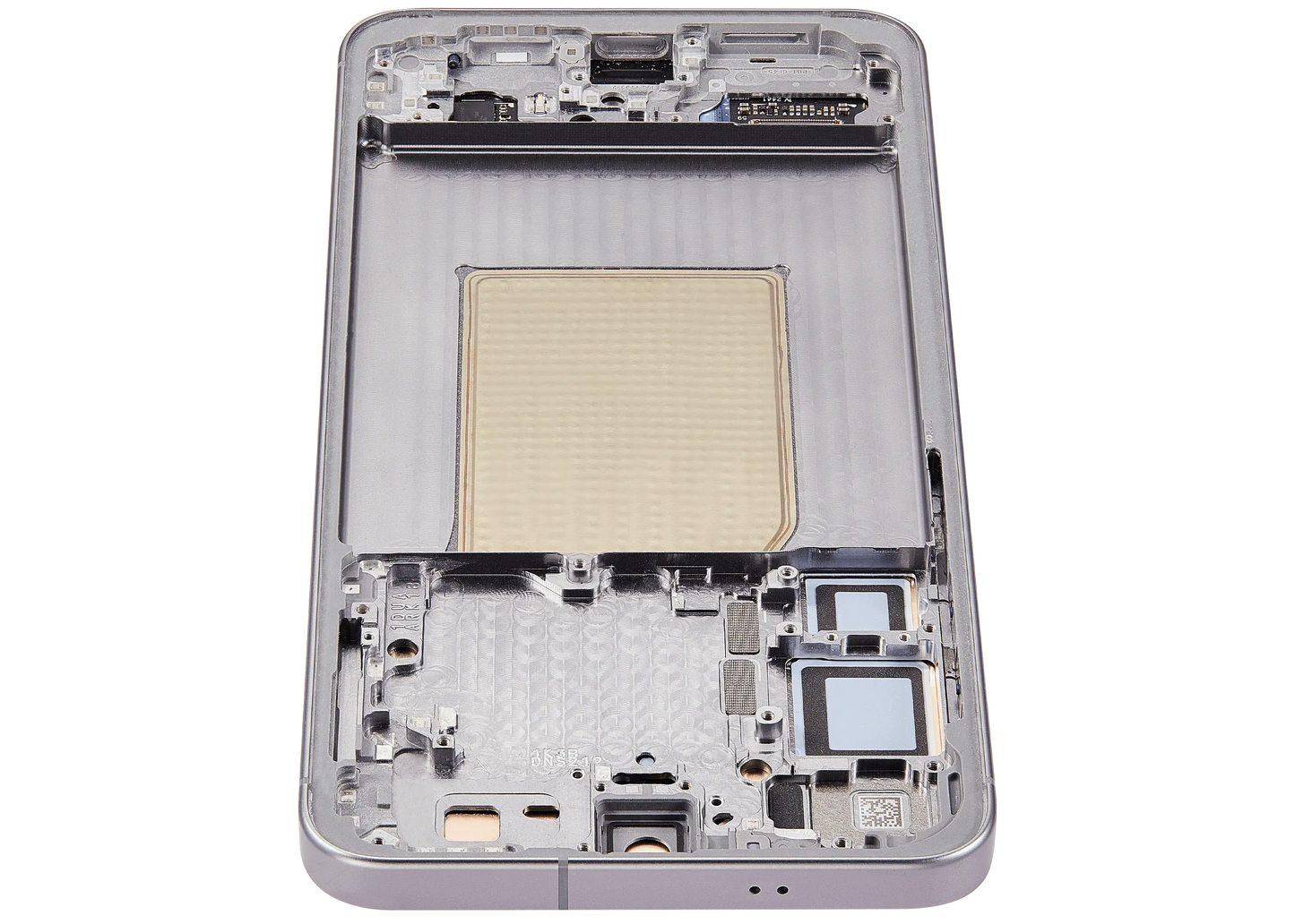 OLED Assembly With Frame For Samsung Galaxy S25 Plus 5G (US & International Version) (Aftermarket Plus) (Silver Shadow)