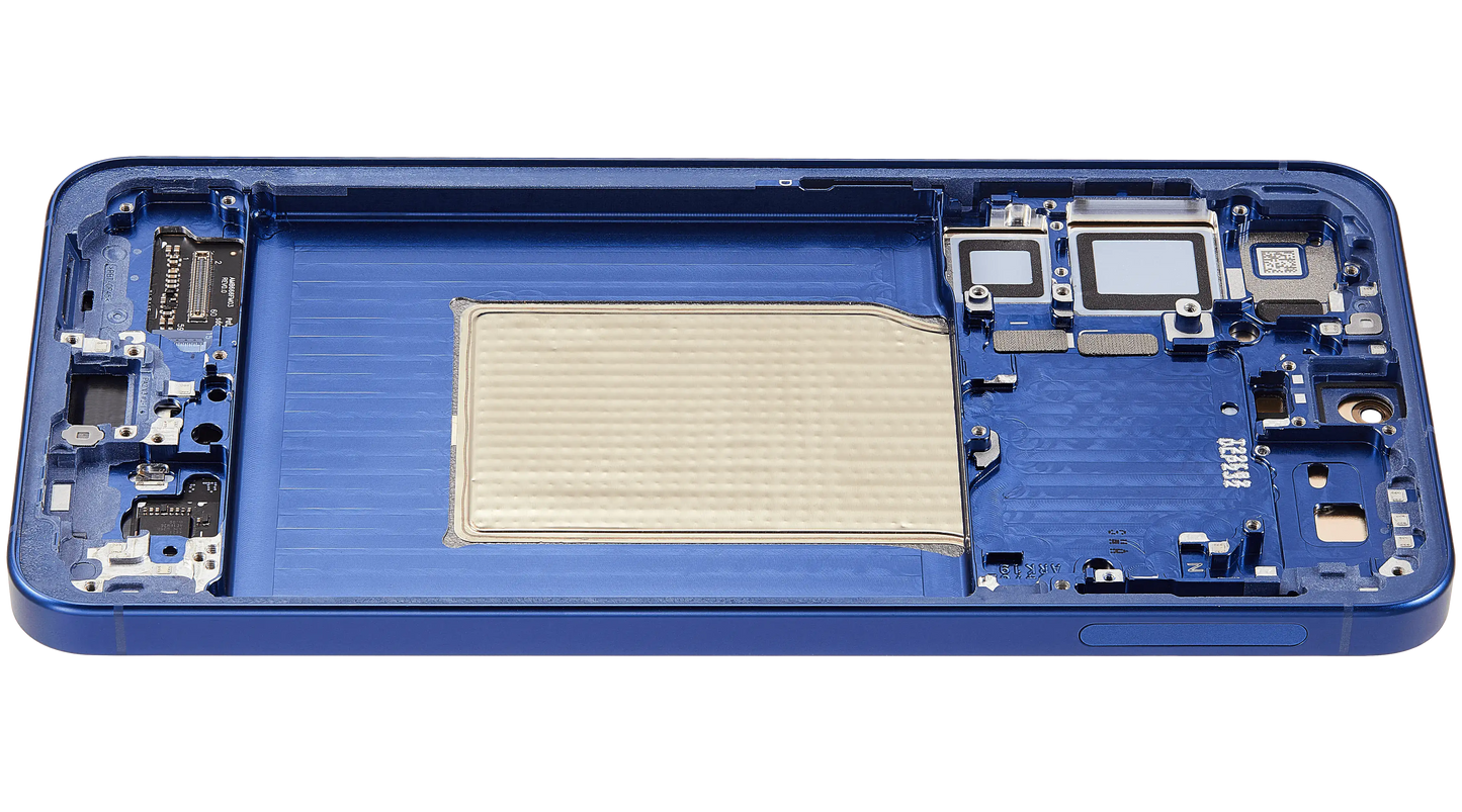 OLED Assembly With Frame For Samsung Galaxy S25 Plus 5G (US & International Version) (Aftermarket Plus) (Navy)