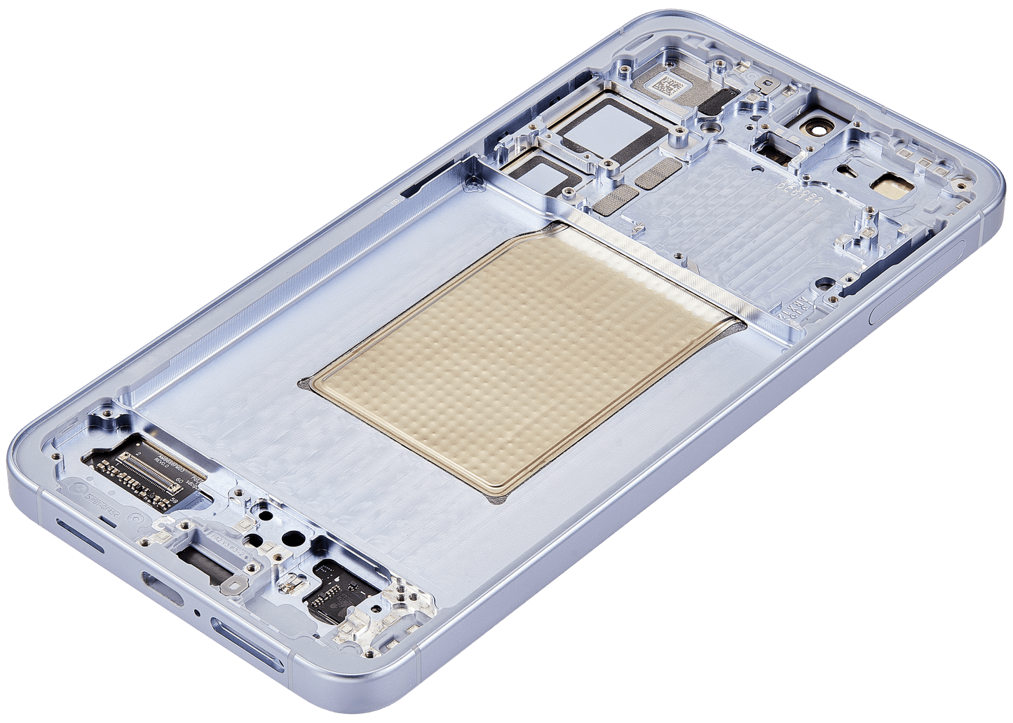 OLED Assembly With Frame For Samsung Galaxy S25 Plus 5G (US & International Version) (Aftermarket Plus) (Icy Blue)
