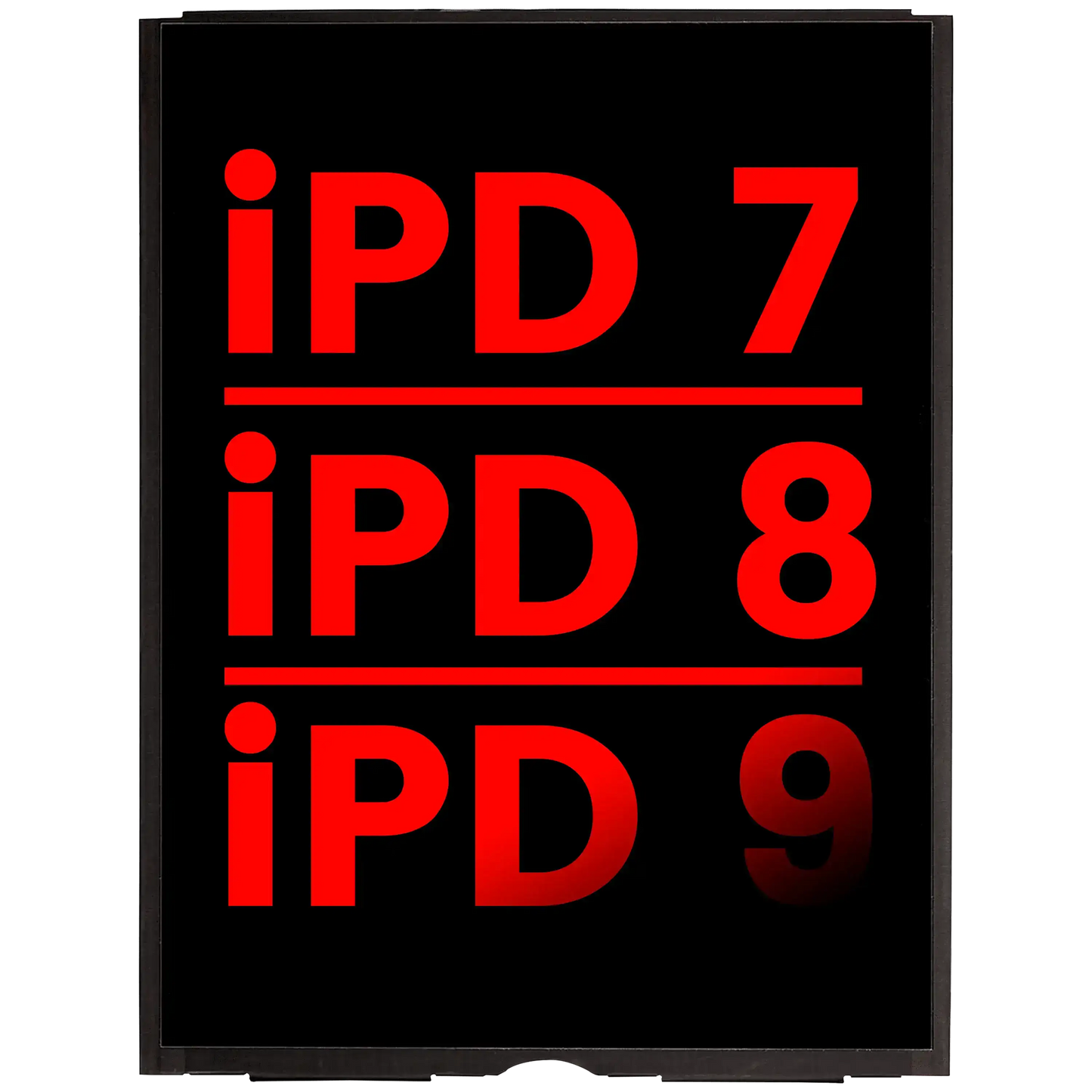 LCD For iPad 7 (2019) / iPad 8 (2020) / iPad 9 (2021) (Aftermarket Plus)