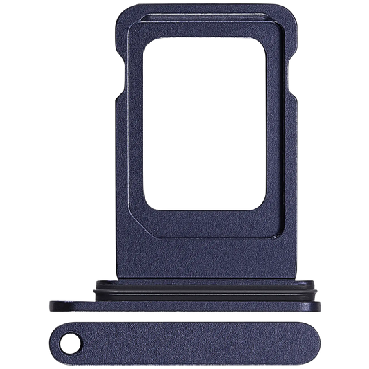Dual Sim Card Tray Compatible For iPhone 17 Pro / 17 Pro Max (Deep Blue)