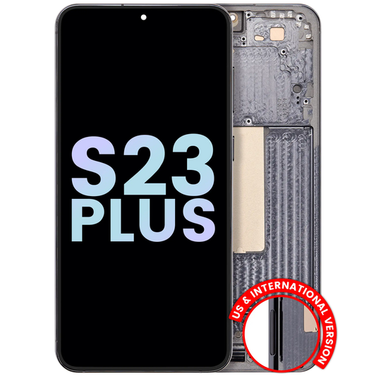 OLED Assembly With Frame For Samsung Galaxy S23 Plus 5G (US & International) (Service Pack) (Green)