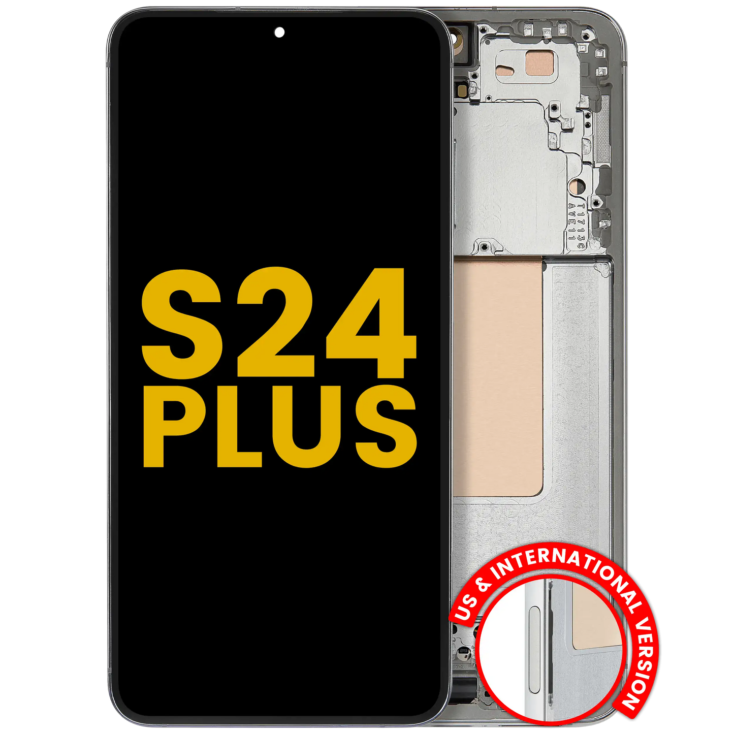 OLED Assembly With Frame For Samsung Galaxy S24 Plus 5G (US & International Version) (Refurbished) (Jade Green)