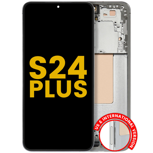 OLED Assembly With Frame For Samsung Galaxy S24 Plus 5G (US & International Version) (Refurbished) (Jade Green)