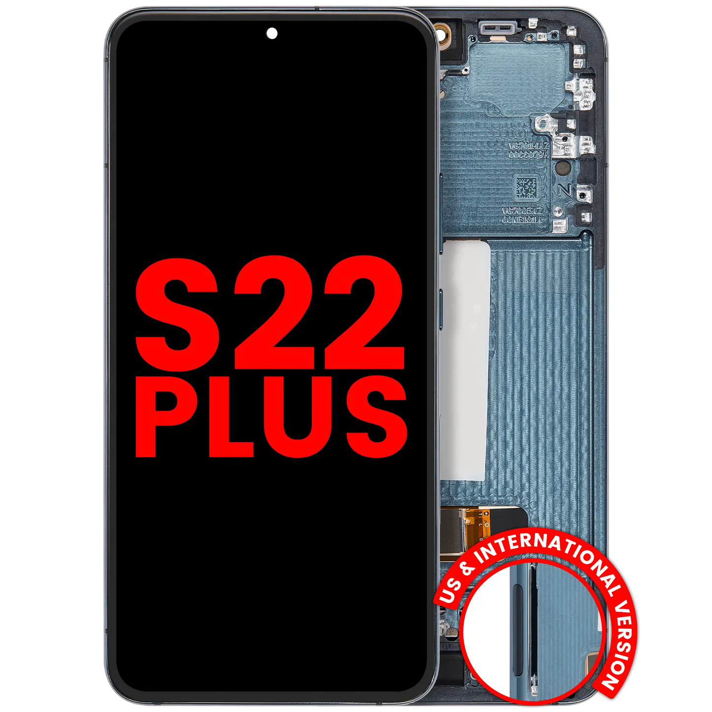 OLED Assembly With Frame For Samsung Galaxy S22 Plus 5G (US & International Version) (Aftermarket Plus) (Green)