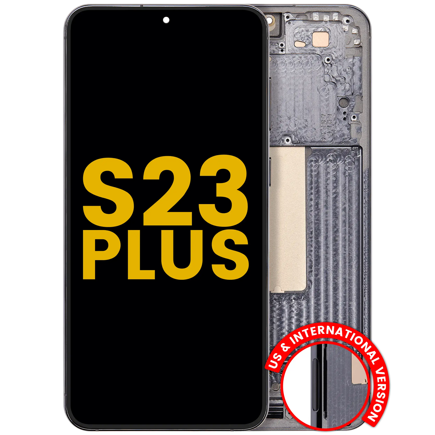 OLED Assembly With Frame For Samsung Galaxy S23 Plus 5G (US & International) (Refurbished) (Green)