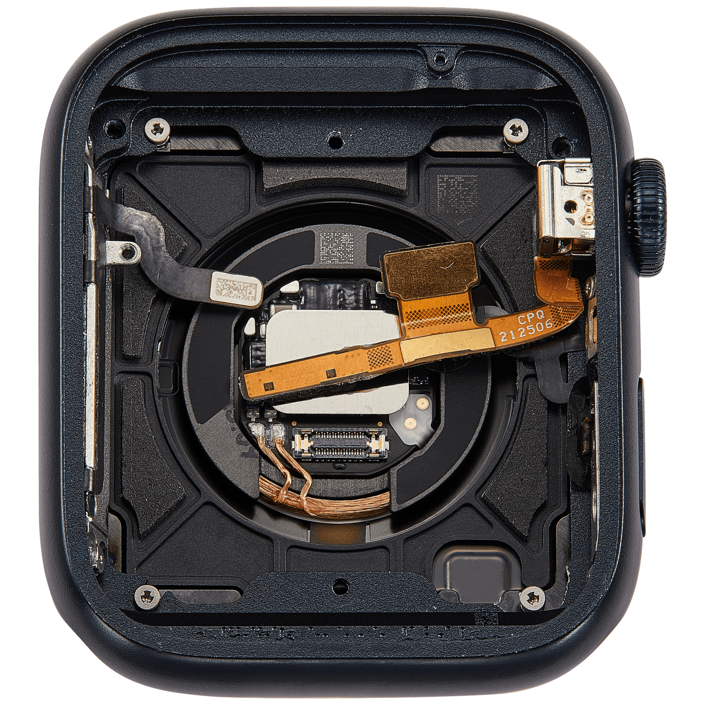 Housing Assembly Compatible For Watch Series 8 (45MM) (Used OEM Pull: Grade A) (GPS Version) (Aluminum / Midnight)