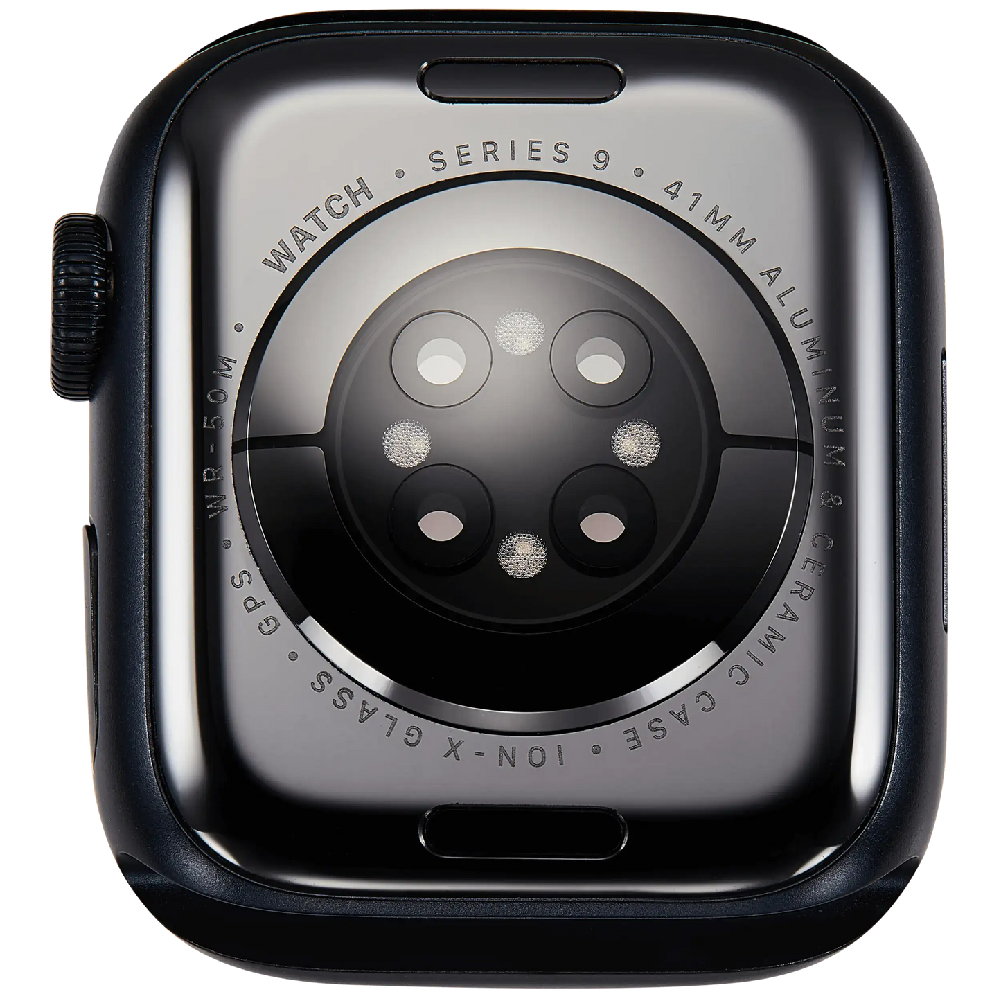Housing Assembly Compatible For Watch Series 9 (41MM) (Used OEM Pull: Grade A) (GPS Version) (Aluminum / Midnight)