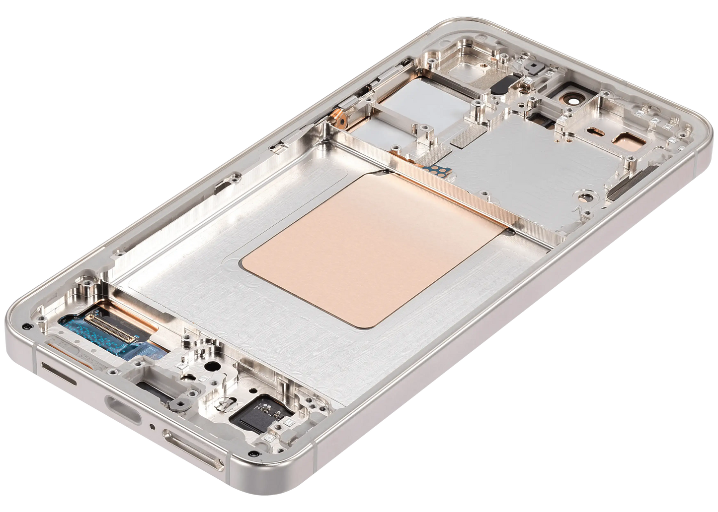 OLED Assembly With Frame For Samsung Galaxy S24 5G (US & International Version) (Service Pack) (Amber Yellow)