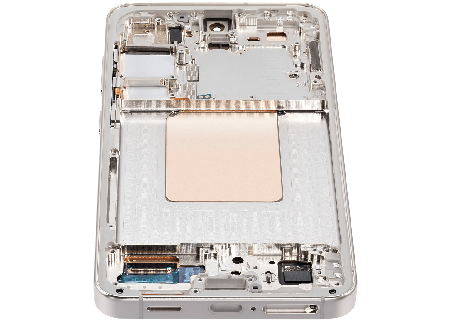 OLED Assembly With Frame For Samsung Galaxy S24 5G (US & International Version) (Service Pack) (Amber Yellow)
