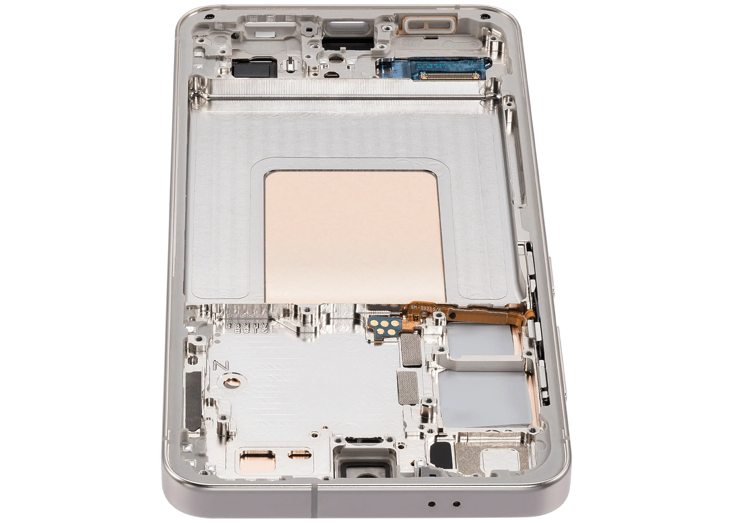 OLED Assembly With Frame For Samsung Galaxy S24 5G (US & International Version) (Service Pack) (Amber Yellow)