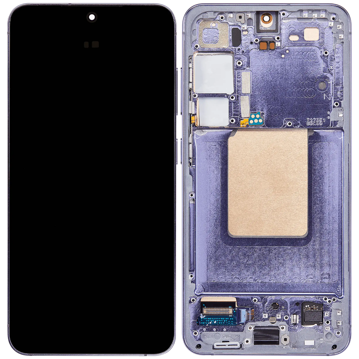 OLED Assembly With Frame For Samsung Galaxy S24 5G (US & International Version) (Service Pack) (Cobalt Violet)