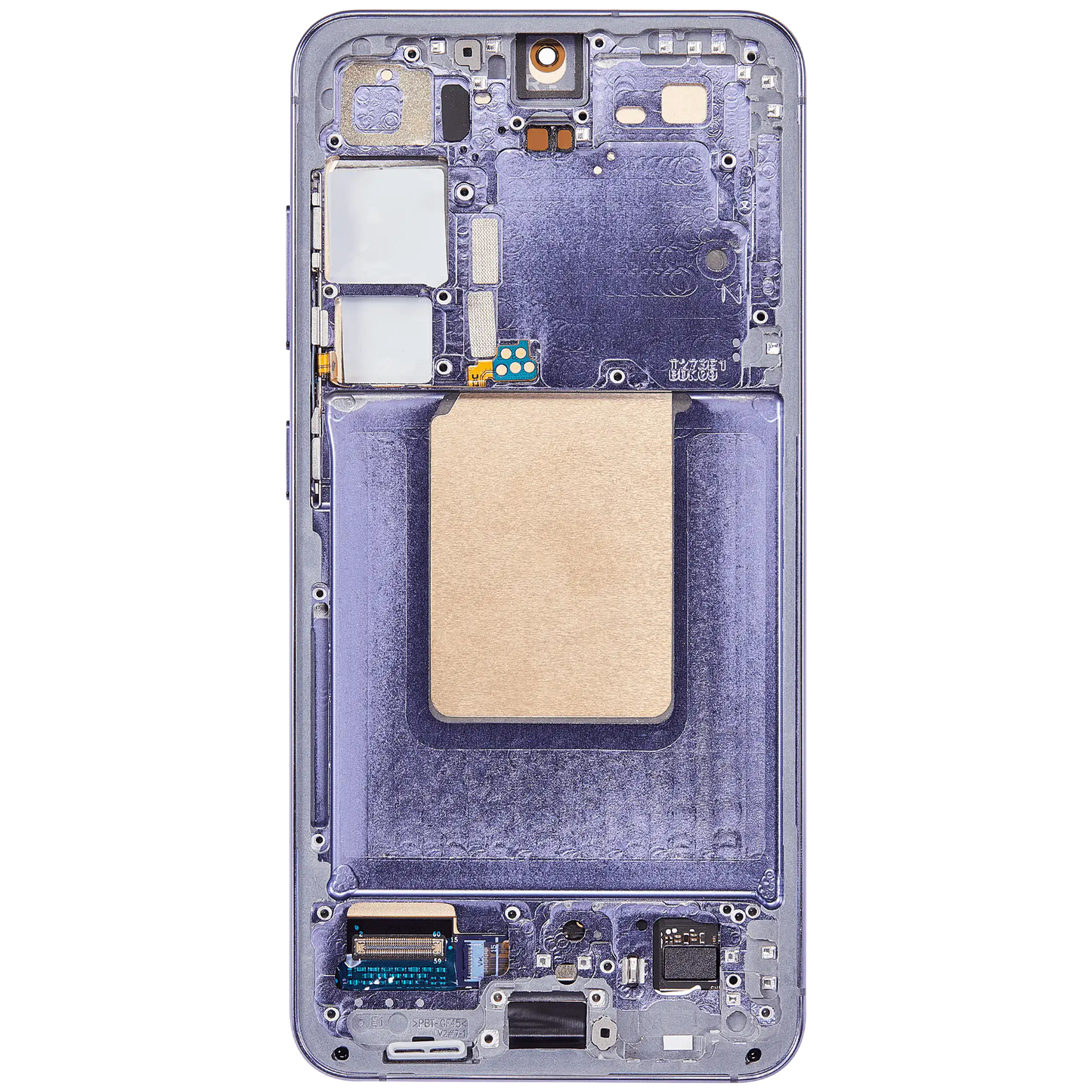 OLED Assembly With Frame For Samsung Galaxy S24 5G (US & International Version) (Service Pack) (Cobalt Violet)