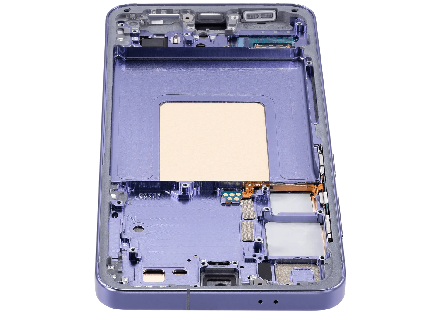 OLED Assembly With Frame For Samsung Galaxy S24 5G (US & International Version) (Service Pack) (Cobalt Violet)