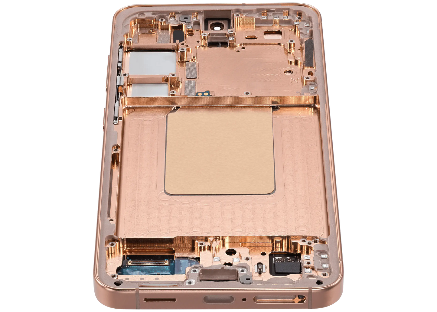 OLED Assembly With Frame For Samsung Galaxy S24 5G (US & International Version) (Service Pack) (Sandstone Orange)